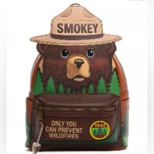 Smokey Bear Mini Backpack 707 Street Exclusive Limited Edition ONLY 500 Released